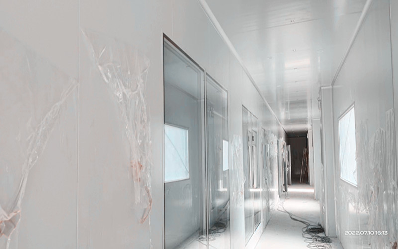 凈化車(chē)間裝修施工圖片