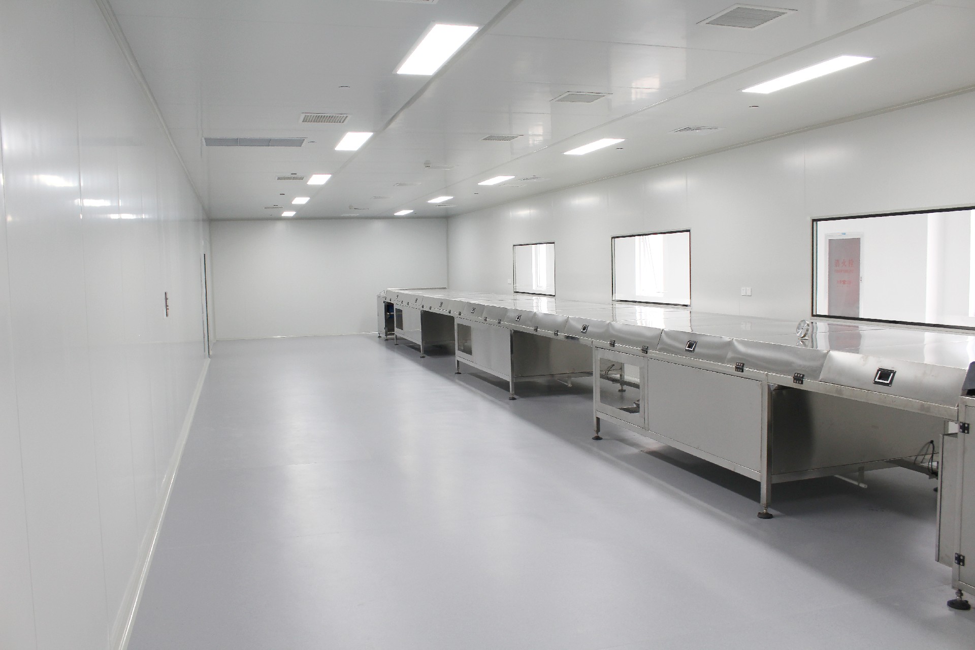 十萬(wàn)級食品潔凈車(chē)間裝修圖片